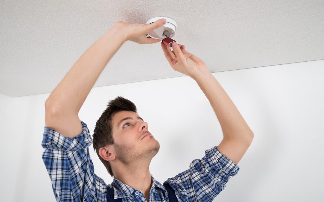 check your smoke detectors during monthly home maintenance