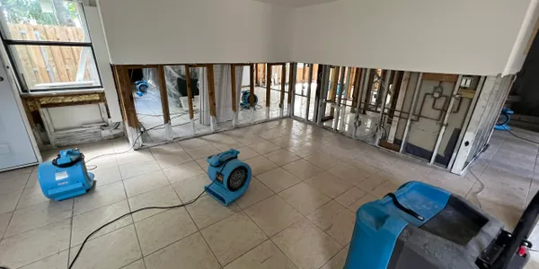 Water Damage Restoration Project in Fort Lauderdale, FL Following Hurricane